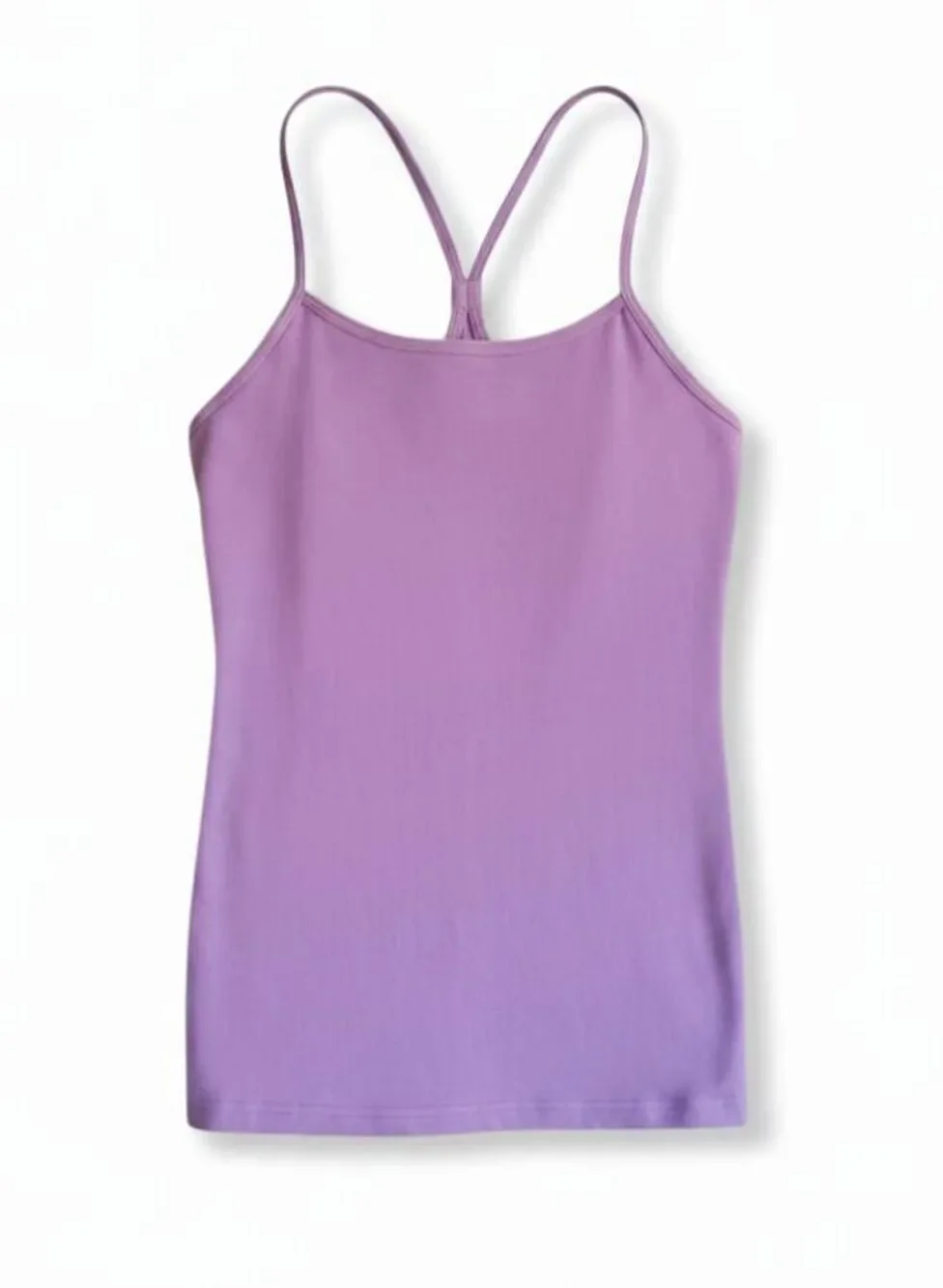 LULULEMON ATHLETICA Power Y Tank in Lilac Size 6